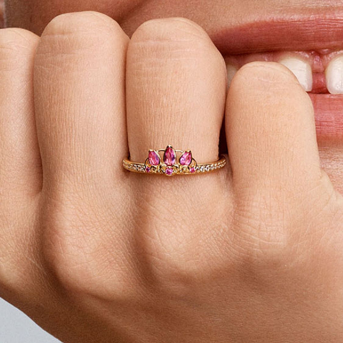Princess Rapunzel Tiara Ring